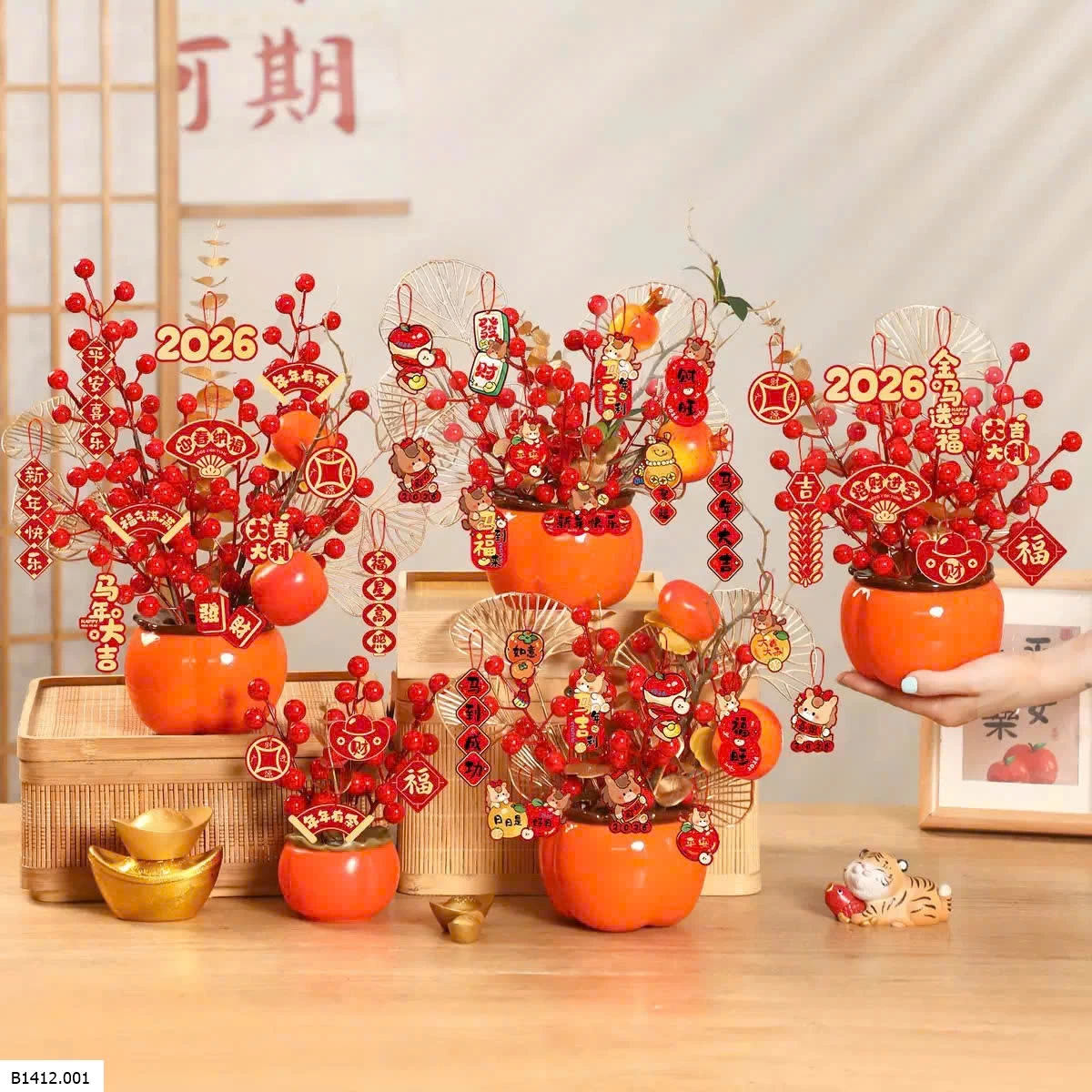 SET CHẬU CÂY DECOR Giá sỉ 95k