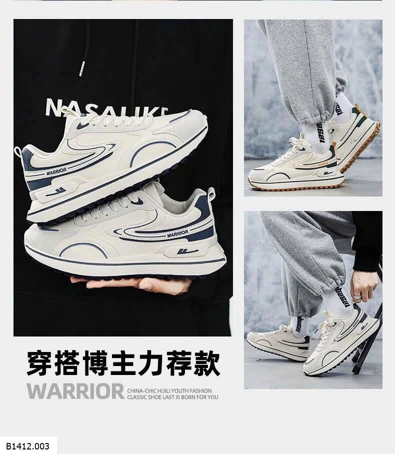 GIÀY THỂ THAO WARRIOR NAM  Giá sỉ 210k