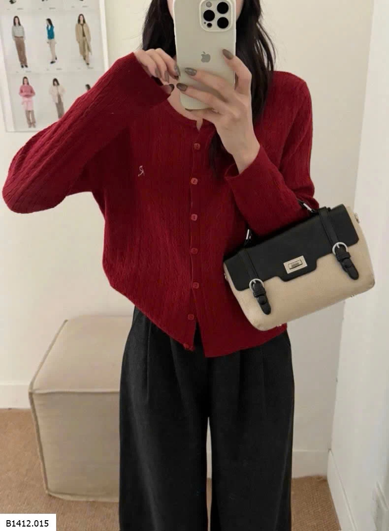 ÁO LEN CARDIGAN MỎNG HELLO VAVA  Giá sỉ 190K