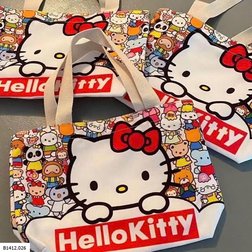 TÚI TOTE HELLO KITTY   Giá sỉ 30k