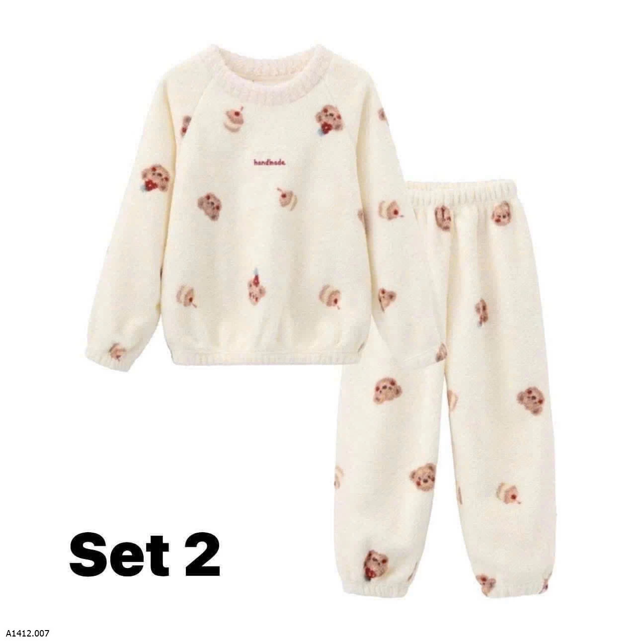 BỘ LÔNG MỀM TRẺ EM  Giá sỉ Size 100-110-120: #125k/set Size 130-140-150: #145k/ set  Size 160-170: #165k/ set 