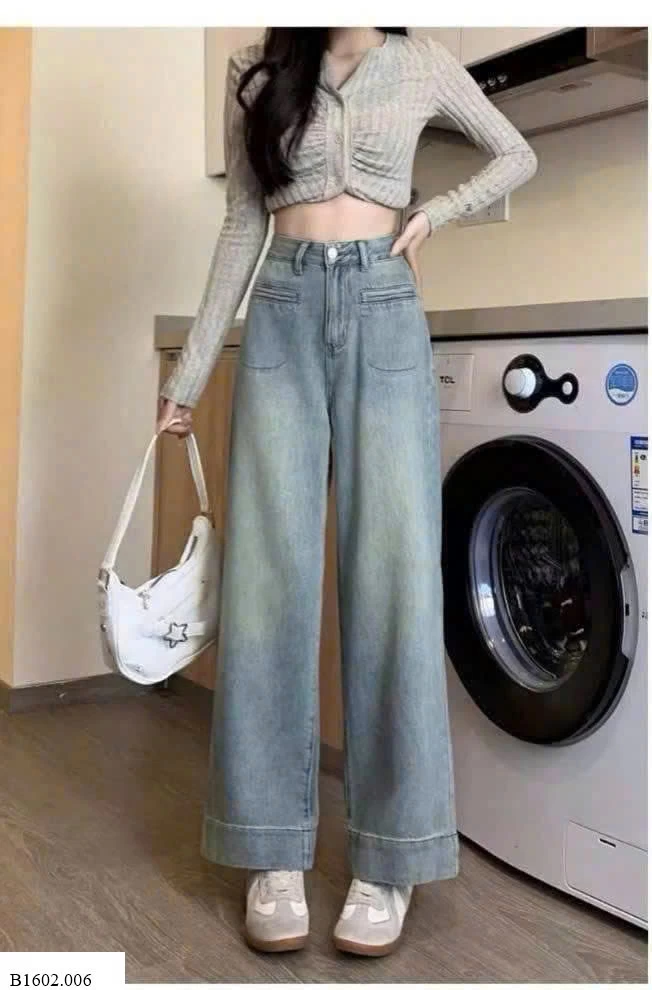 QUẦN JEAN ỐNG SUÔNG NỮ  Sỉ 149k