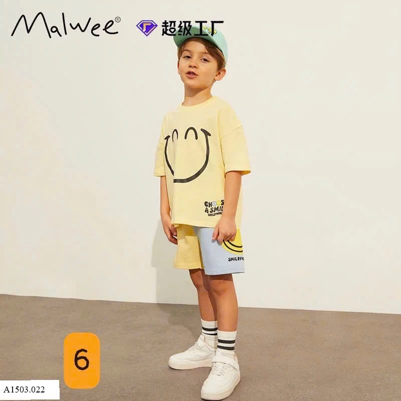 BỘ MALWEE BÉ TRAI    Giá sỉ như sau: Mẫu 2-3-4-5 : 115k Mẫu 1-6-7 : 125k