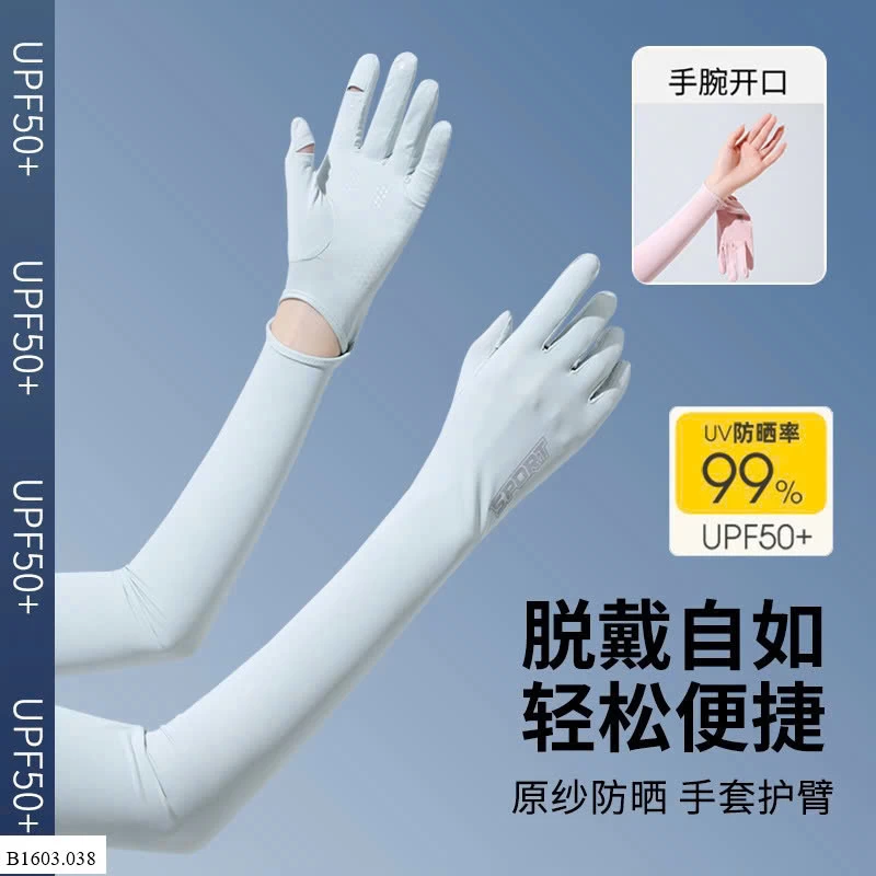 GĂNG TAY CHỐNG NẮNG DÁNG DÀI  Sỉ 56k/ 1 đôi