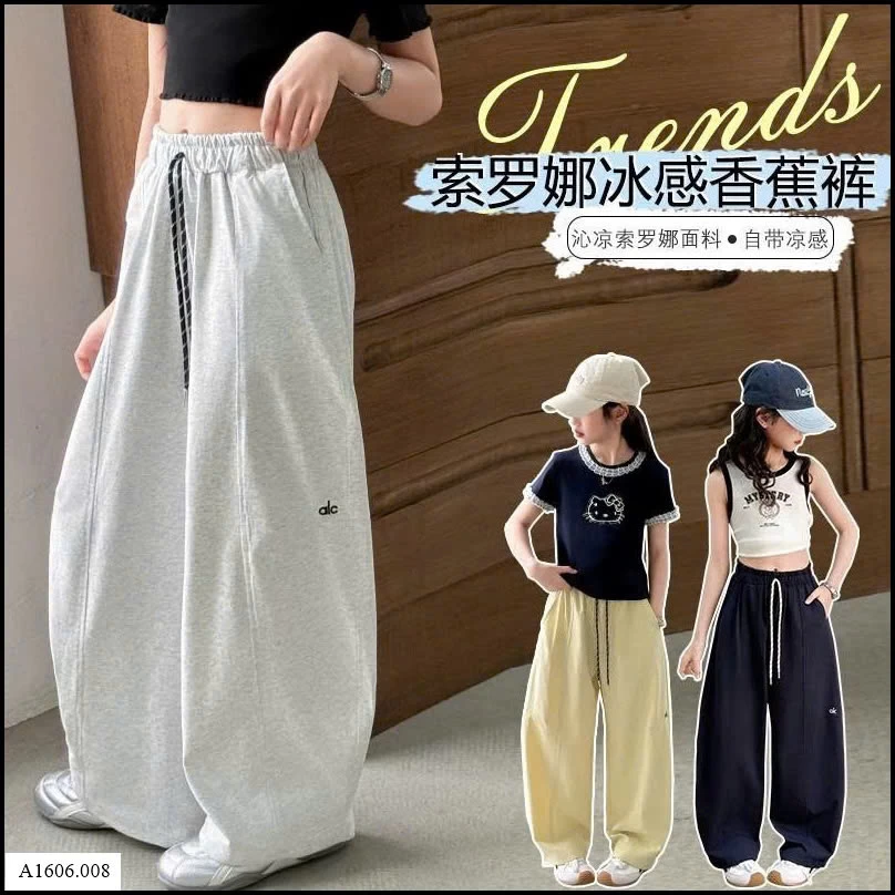 QUẦN SUÔNG LƯNG CHUN CHO BÉ Sỉ 160K