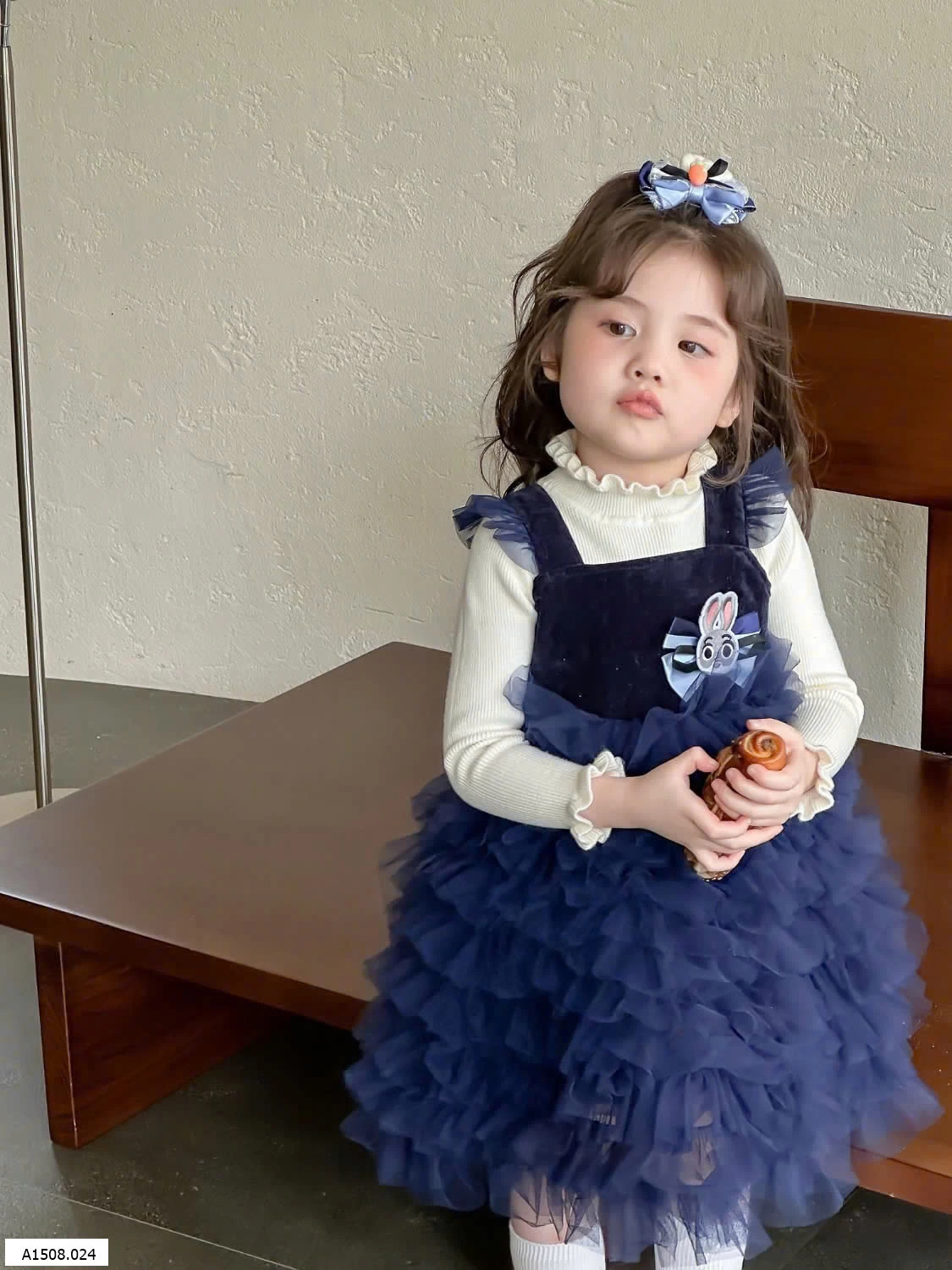 SÉT VÁY TUTU+ÁO LEN CHERRYCOCO Giá sỉ 294k