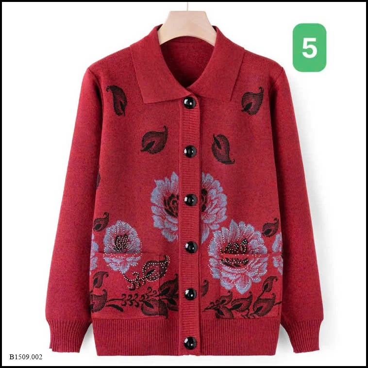 ÁO LEN CARDIGAN CHO BÀ CHO MẸ  Giá sỉ 131k