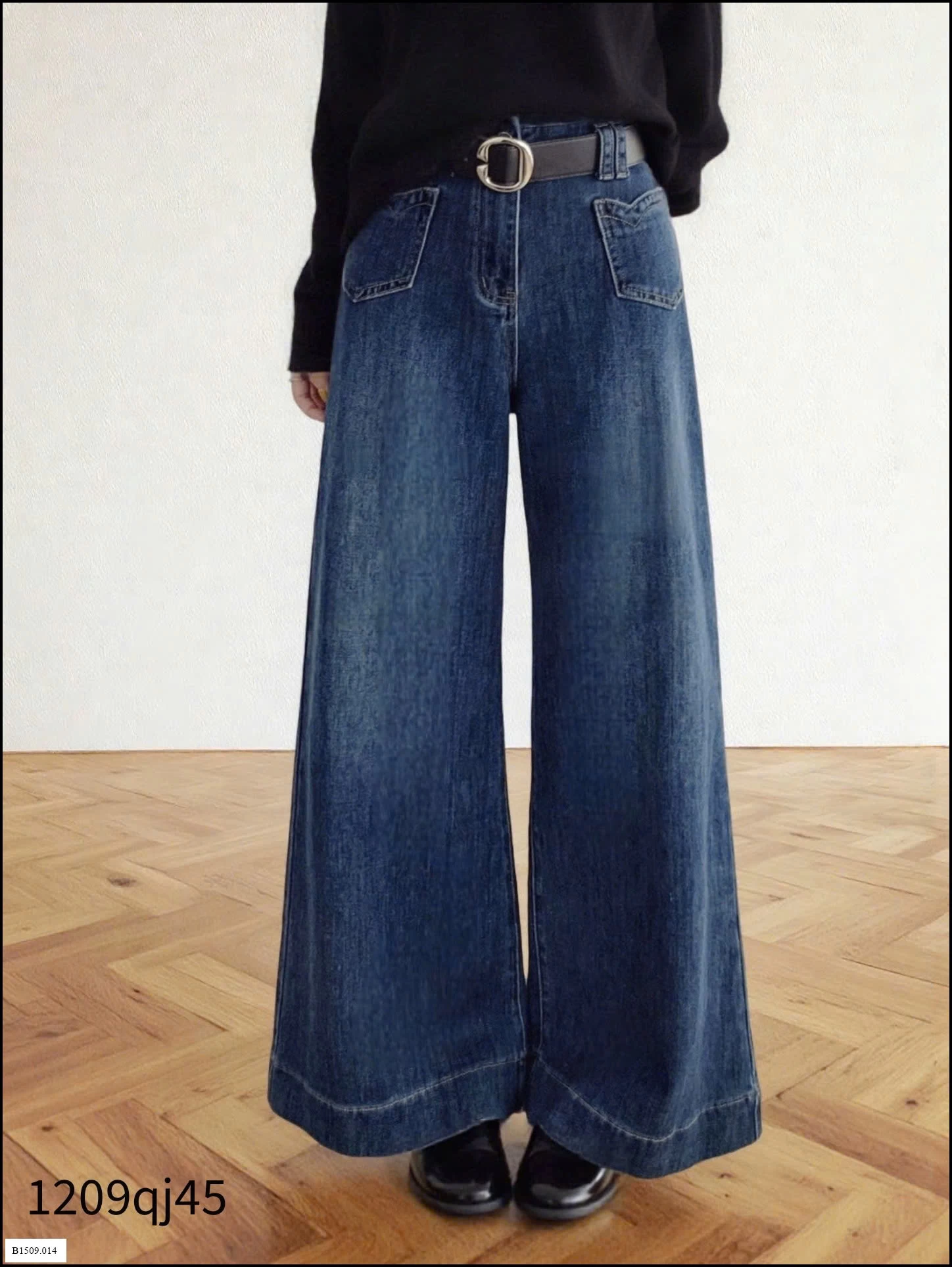 QUẦN JEAN MỀM KÈM BELT ANNA   Giá sỉ 290k