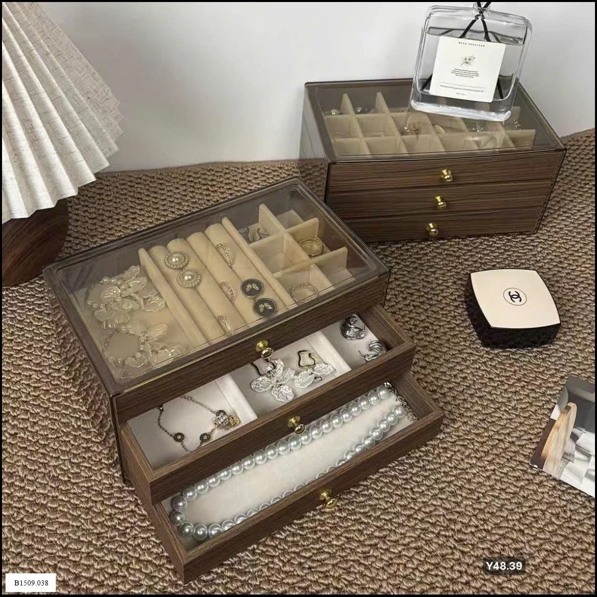 Tủ đựng phụ kiện vintage   Giá sỉ 130k