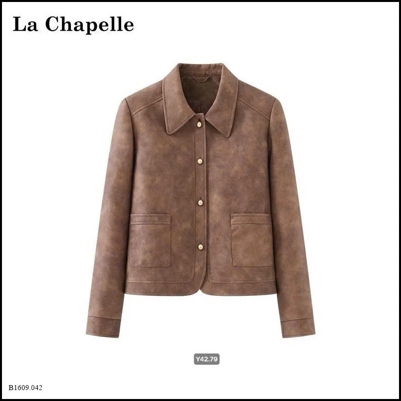 Aó khoác da lộn hãng Lachapelle   Giá sỉ 270k
