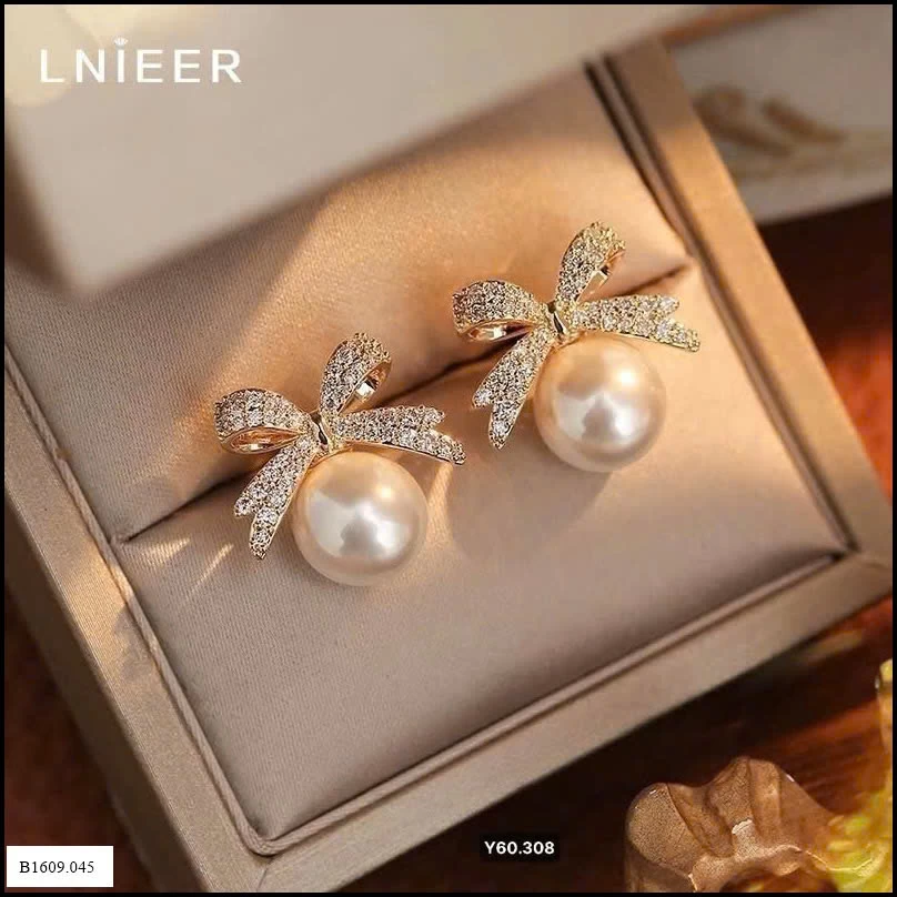 Khuyên tai hãng LNIEER bạc S925  Giá sỉ 110k/1 đôi