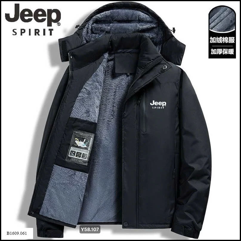 Áo khóa lót lông Jeep   Giá sỉ 290k
