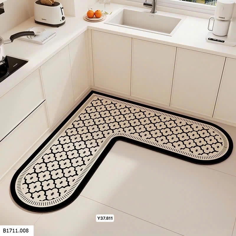 THẢM LÓT SÀN GÓC BẾP CHỮ L CHỐNG TRƯỢT  Giá sỉ 90k