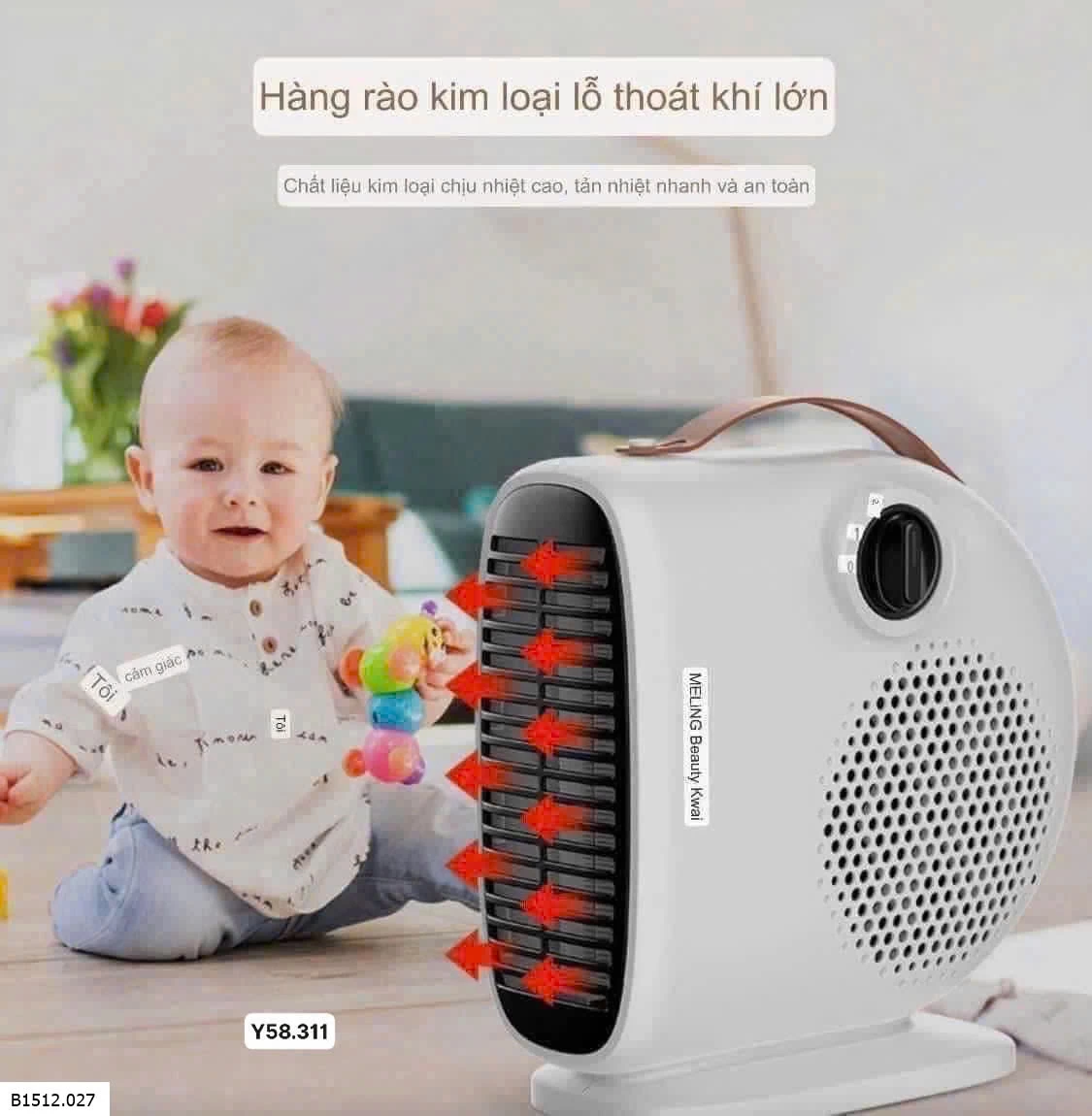 QUẠT SƯỞI MEILING   Giá sỉ 235ka