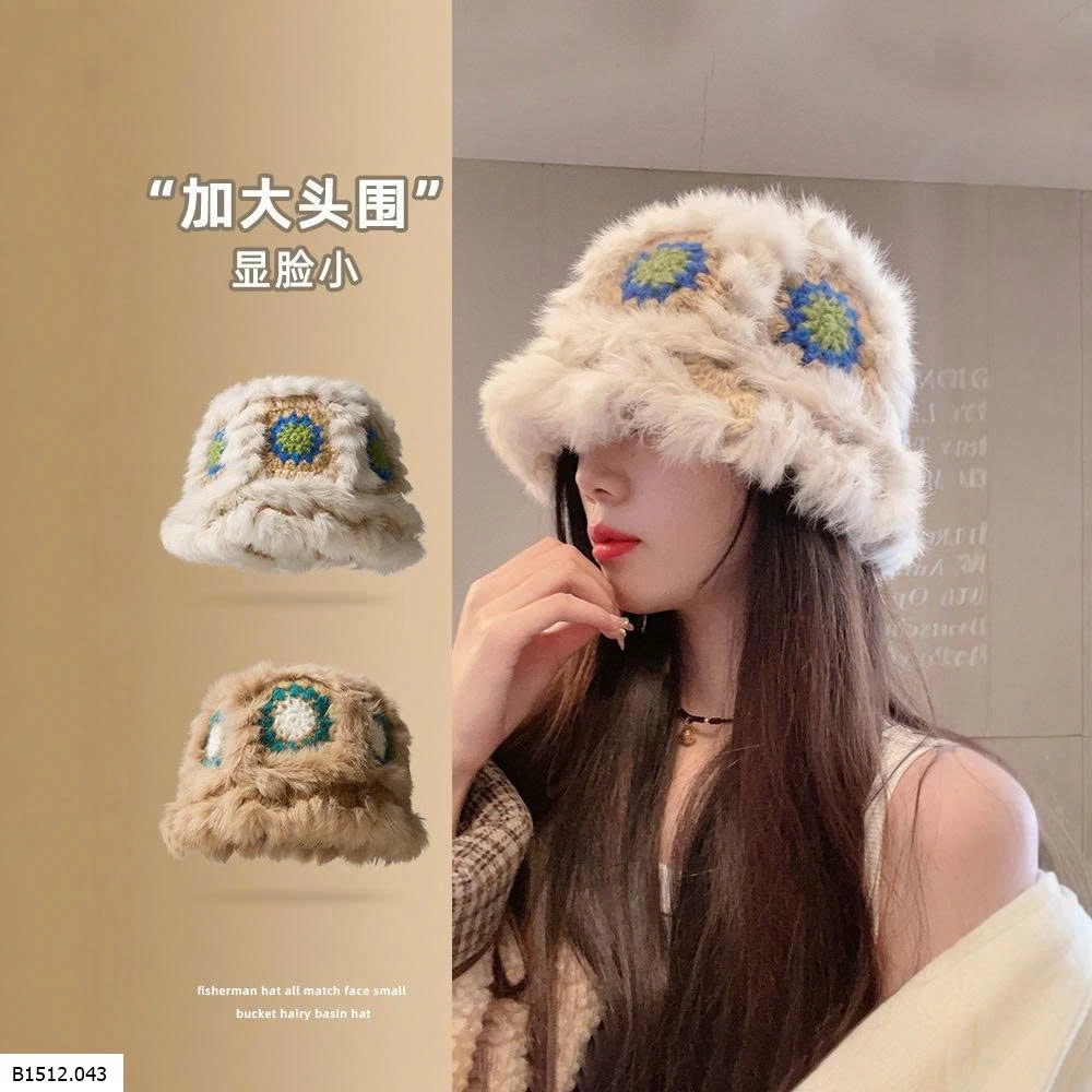 MŨ LÔNG BUCKET SIÊU XINH  Giá sỉ 75k