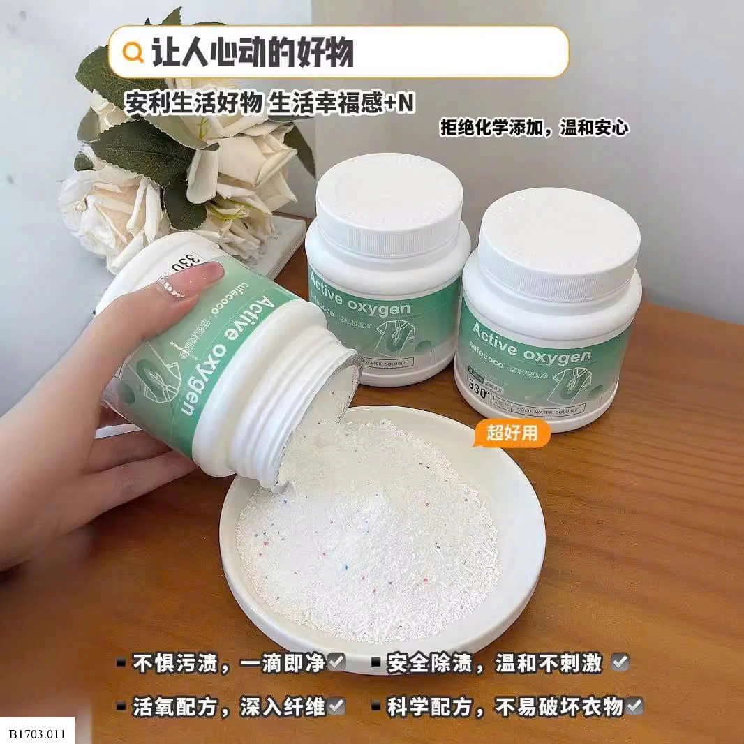  THUỐC TẨY QUẦN ÁO   Sỉ 60k/ 1 sét 2 hộp