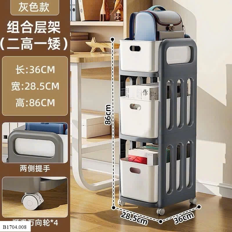 KỆ ĐỂ SÁCH   2 tầng: 199k 3 tầng: : 270k