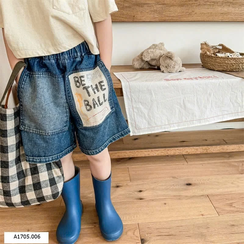 QUẦN SHORT JEAN MÁC TÚI 