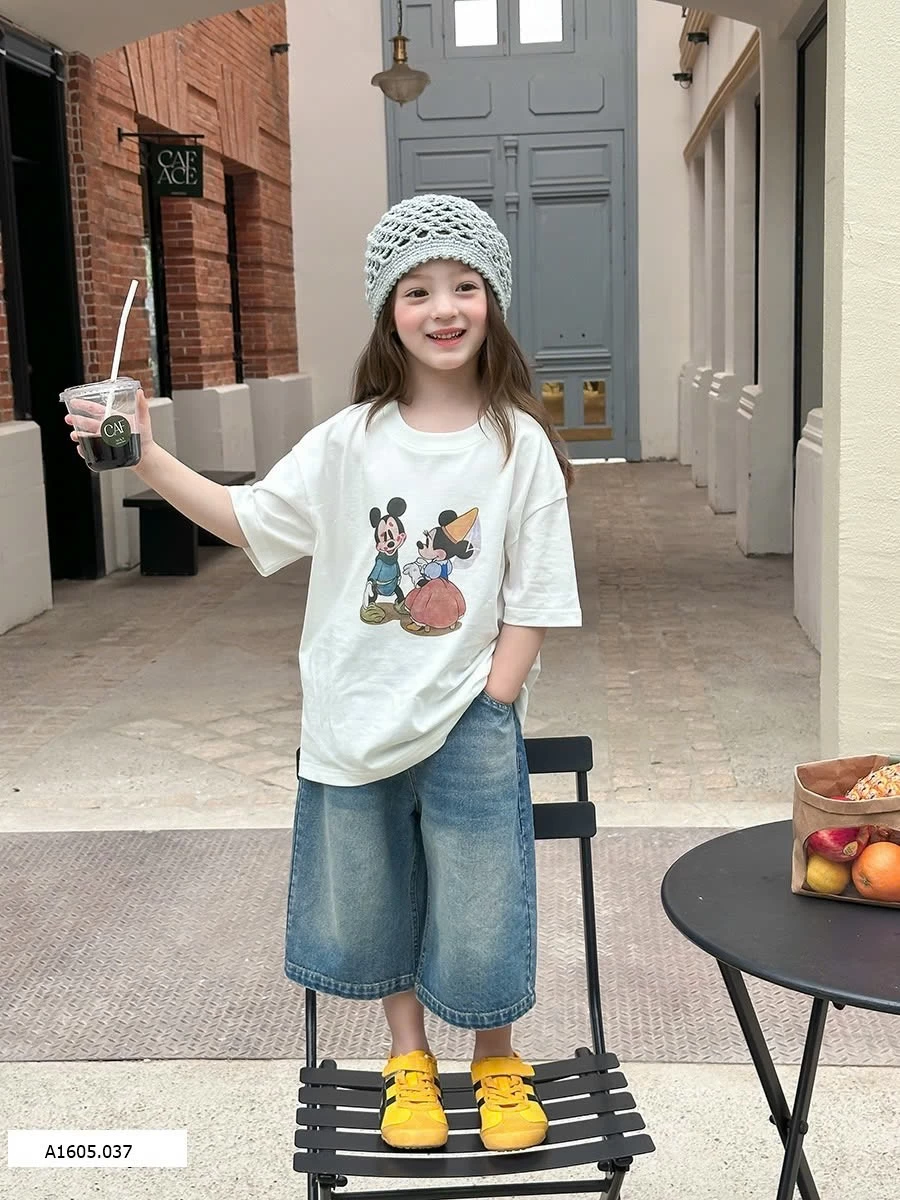 Áo Mickey AMBB  Sỉ 90 - 150: 95k      160: 105k      170: 110k