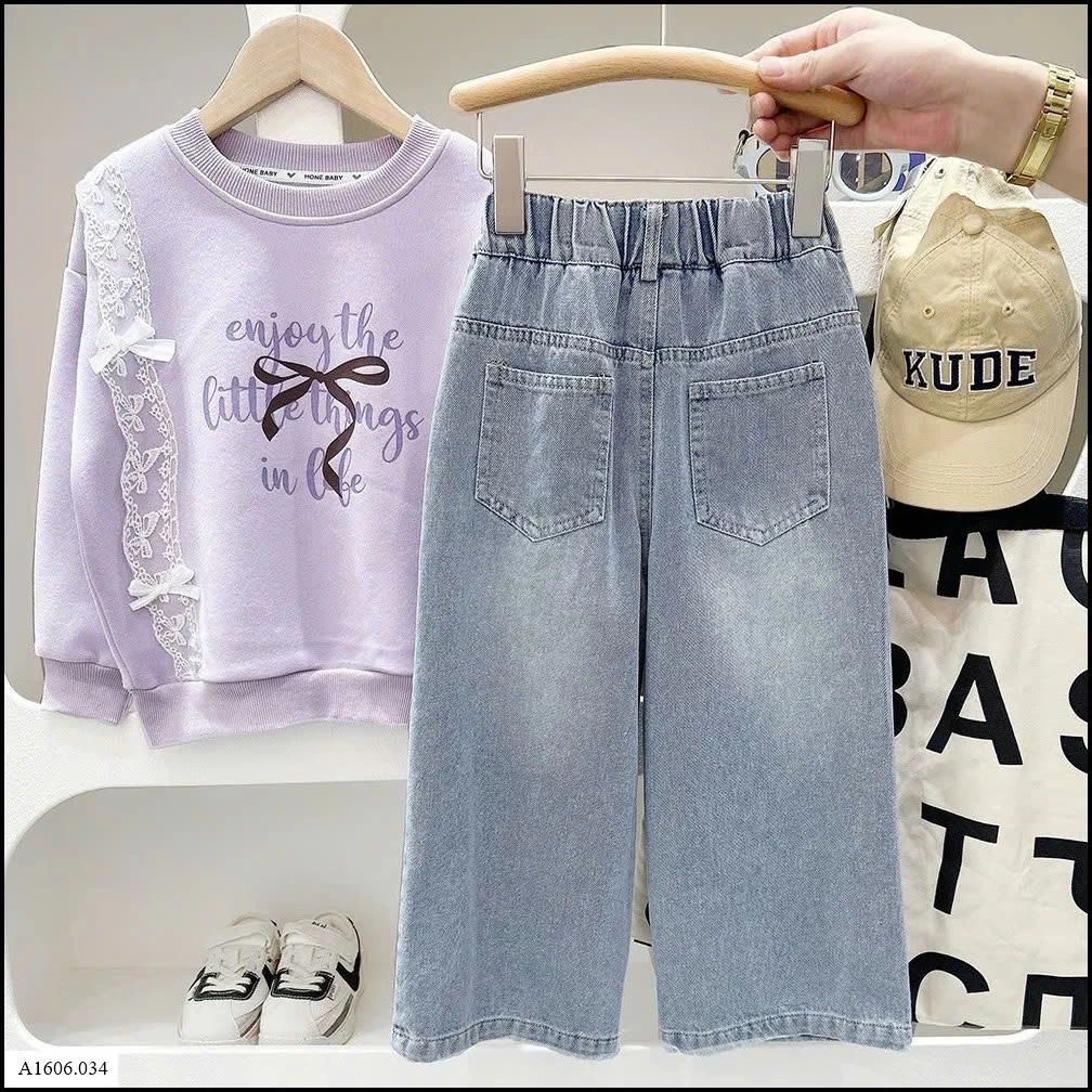  QUẦN JEAN SUÔNG BÉ  Sỉ 131K