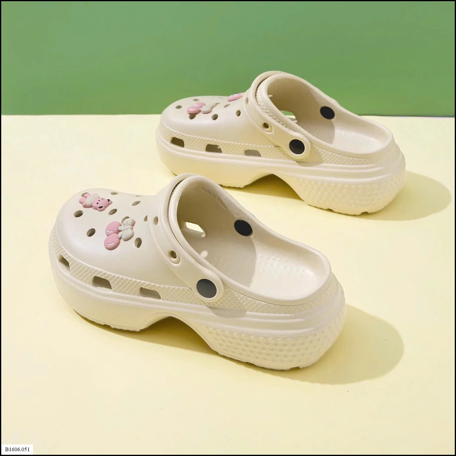 SỤC CROCS ĐẾ CAO NỮ Sỉ 125K