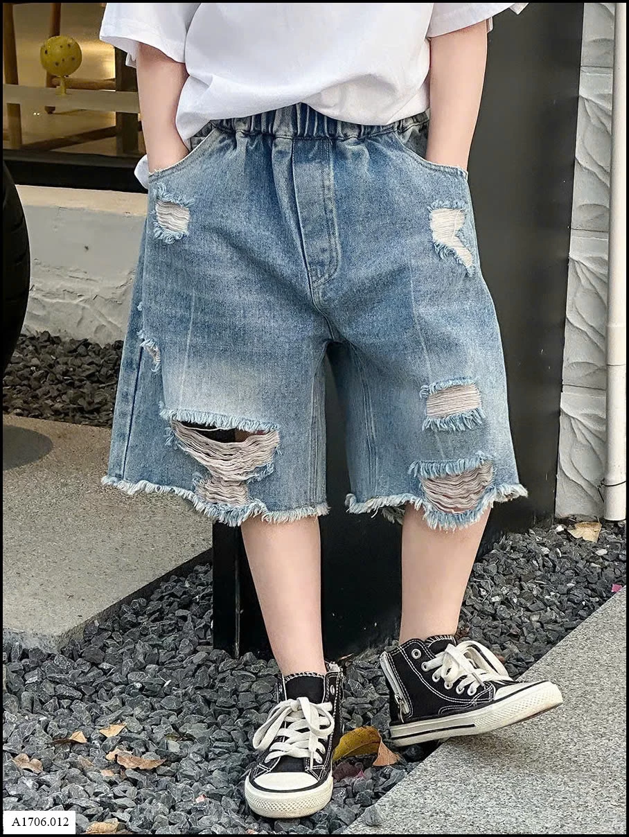 QUẦN SHORT JEAN RÁCH BT Sỉ 145K