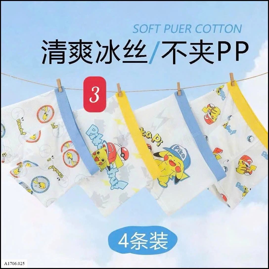   SET 4 QUẦN CHIP BT  Sỉ 78k/ set 4c