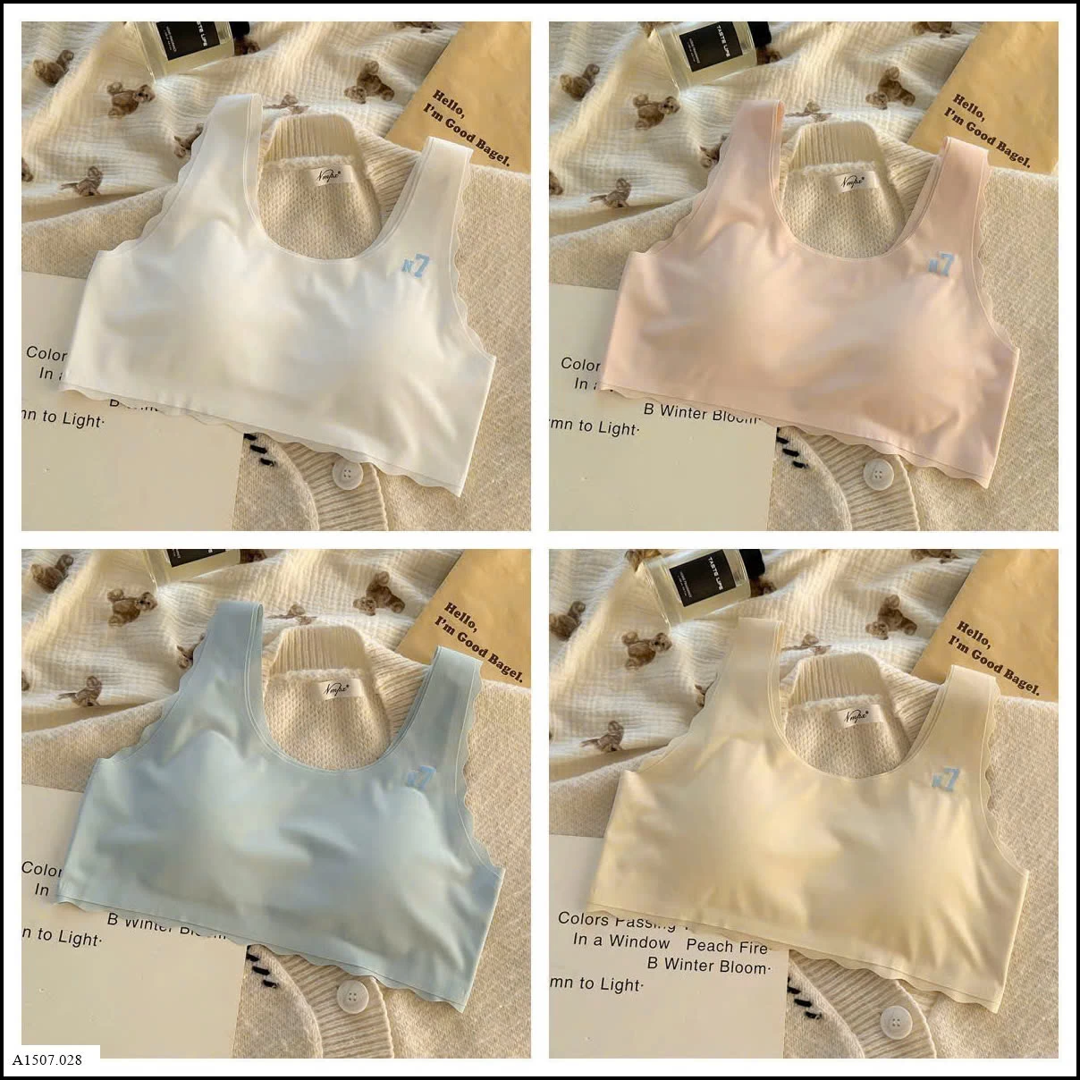 SET 3 ÁO BRA CHO MẸ VÀ GÁI LỚN  Sỉ giá 30k/1 chiếc bán từ 3 chiếc 