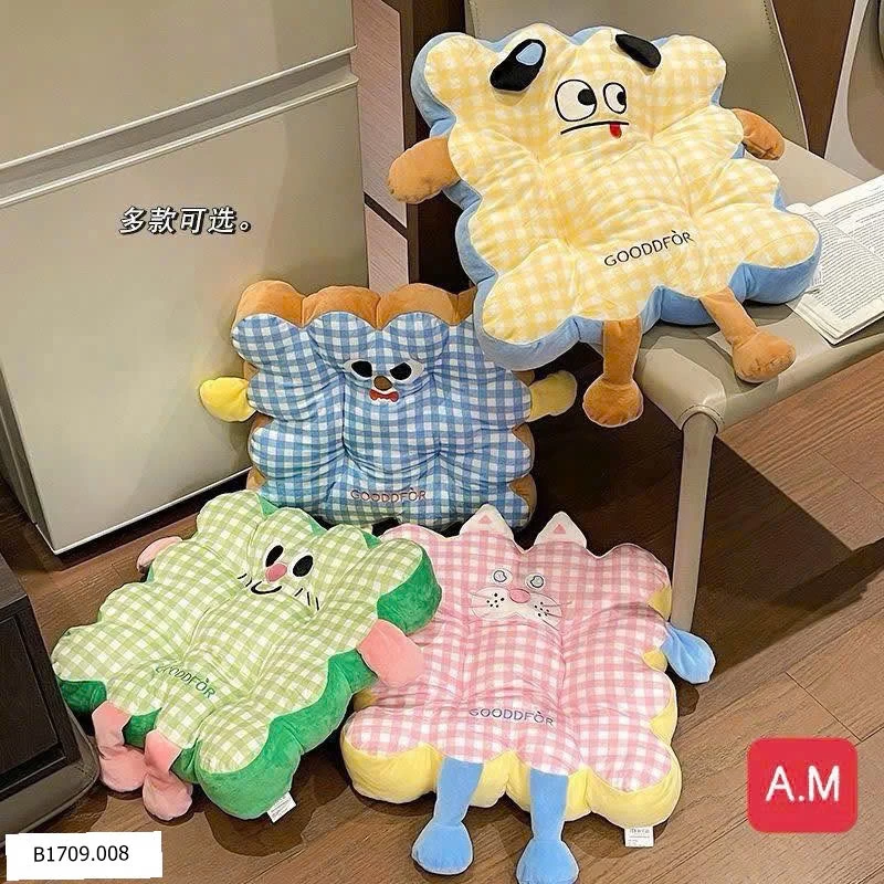 Đệm ghế cute xinh xỉu    Giá sỉ 62k