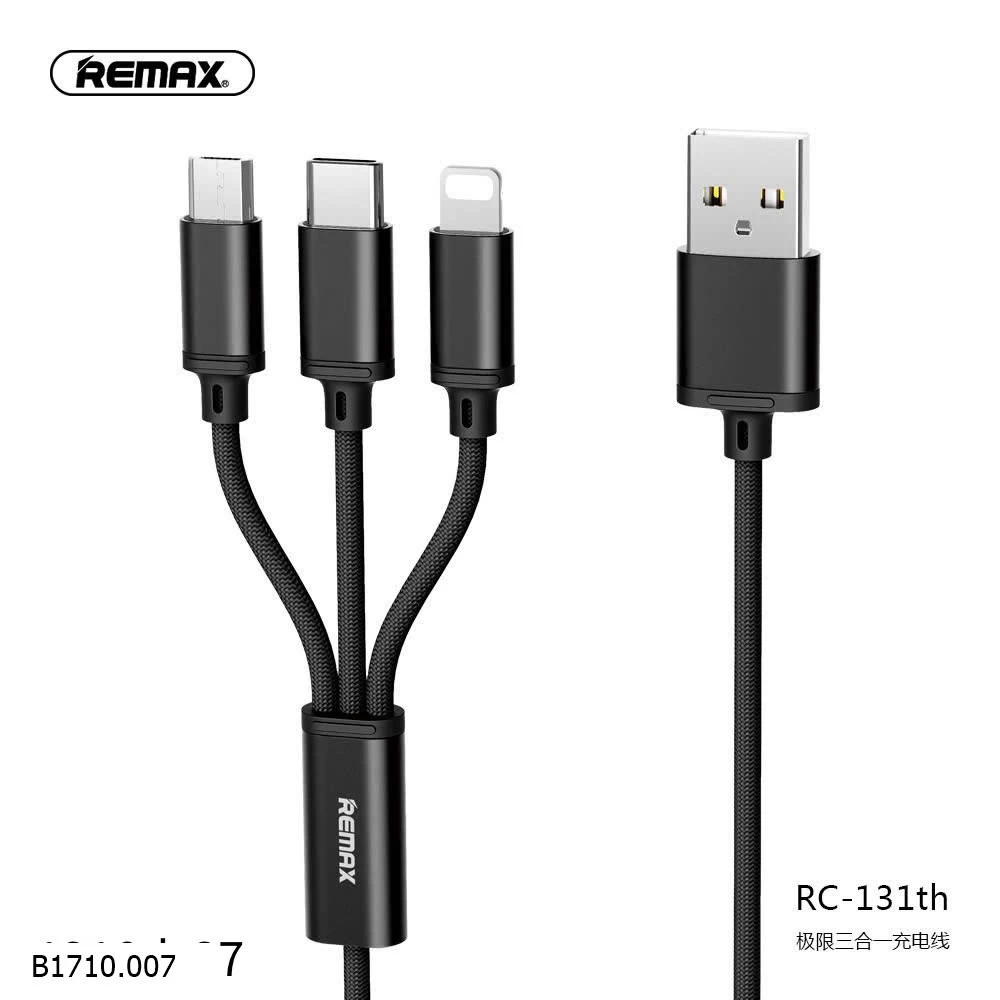 SẠC REMAX 3 ĐẦU   Giá sỉ 50k