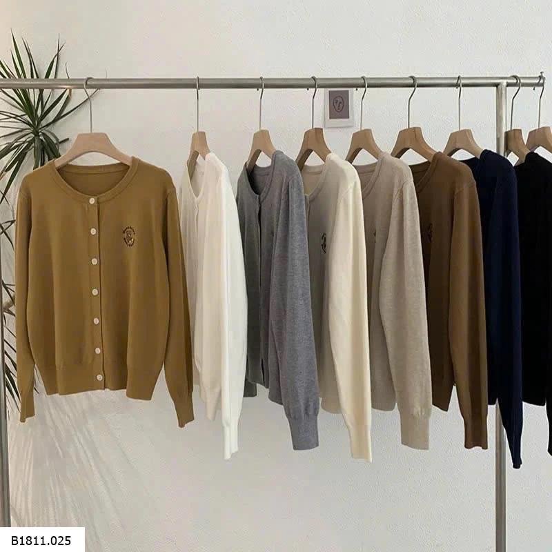 Cardigan gấu thêu siêu xinh  Giá sỉ 95k