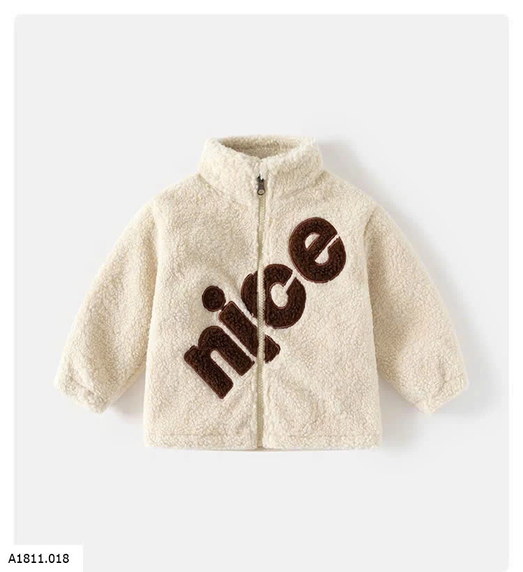  ÁO KHOÁC LÔNG TRẺ EM WELLKID  Giá sỉ 165k