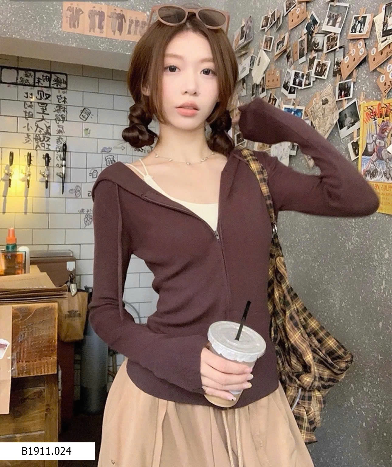 ÁO KHOÁC LEN MOSES QUEEN  Giá sỉ 190k