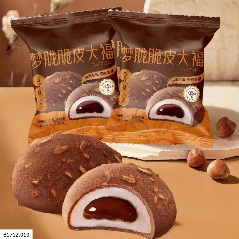 BÁNH MOCHI NHÂN CACAO PHỦ HẠT Giá sỉ 95k