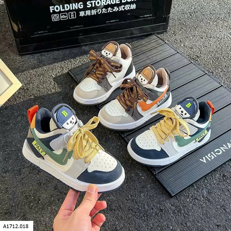 GIÀY THỂ THAO GẤU PHỐI MÀU Giá sỉ Sz 26-31 #140k Sz 32-37 #149k