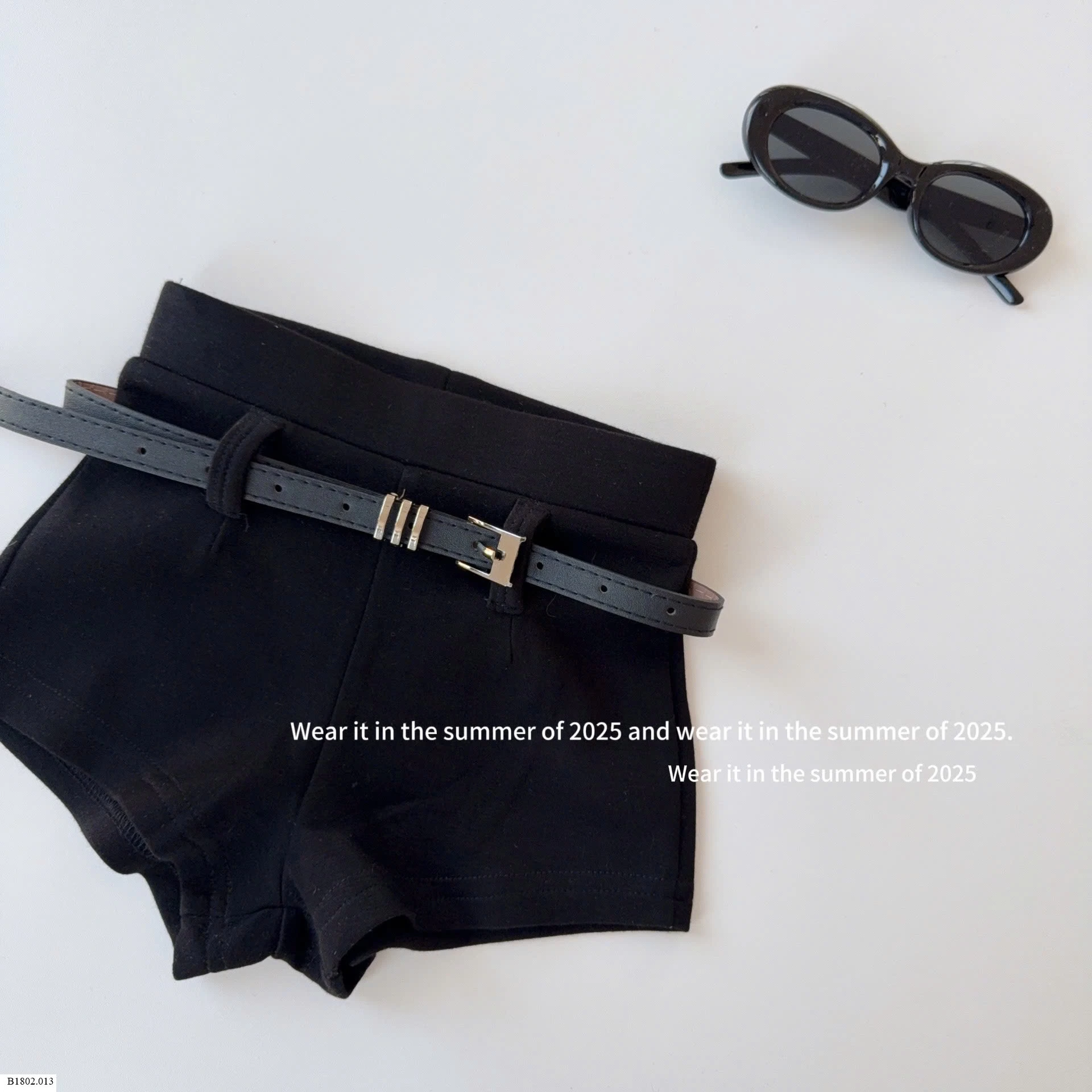 QUẦN SOOC NGẮN CẠP CAO KÈM BELT BG Sỉ 153k