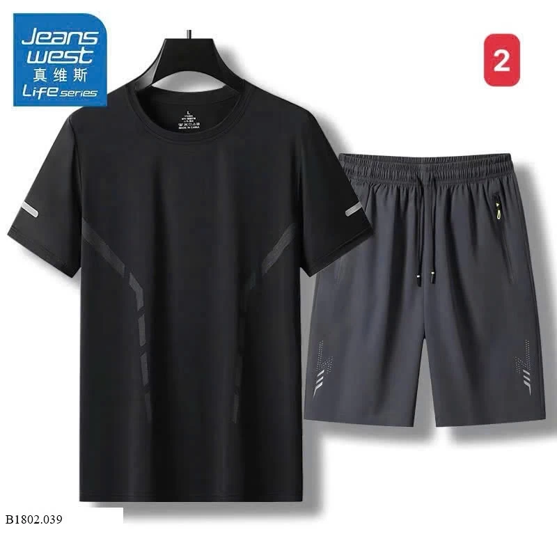 Gom bộ thể thao hè mềm nhẹ mát nhà Jeasn west  Sỉ 155k