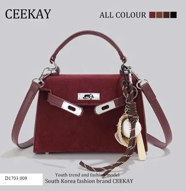 TÚI CEEKEY NỮ KÈM CHARM    Sỉ 250k