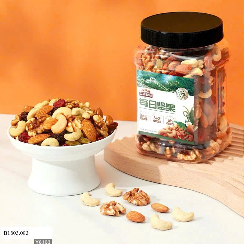 HẠT SẤY KHÔ HÃNG 3 CON SÓC   Sỉ 210k/ 1 kg