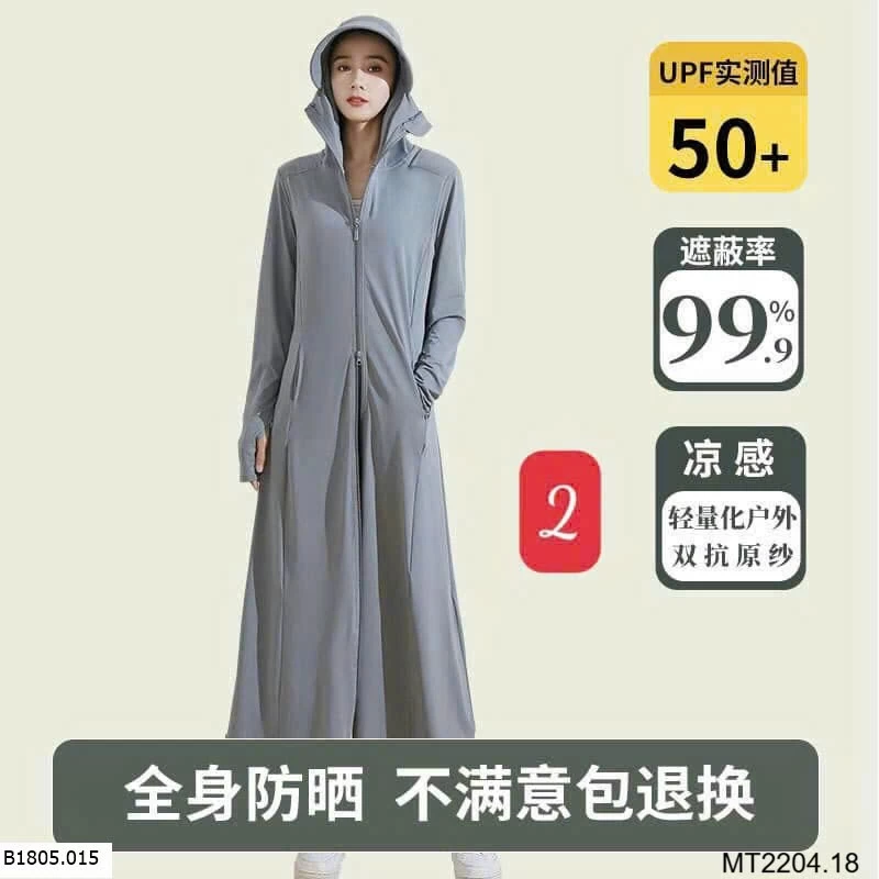 ÁO CHỐNG NẮNG DÁNG DÀI NỮ Sỉ 160k