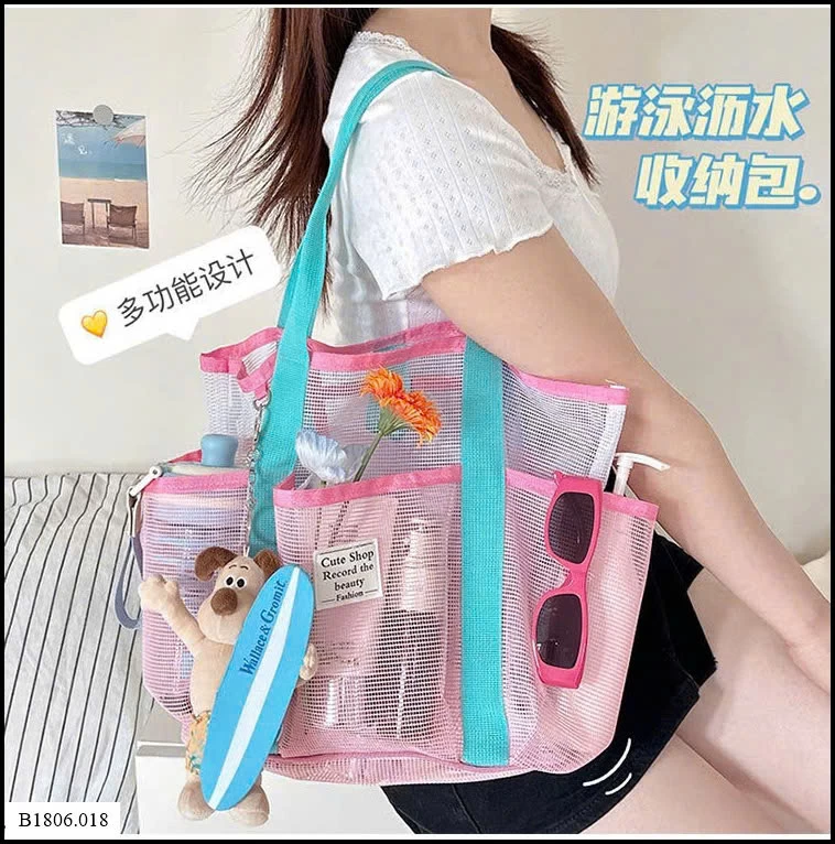TÚI LƯỚI ĐI BIỂN CHO NỮ Sỉ 55K