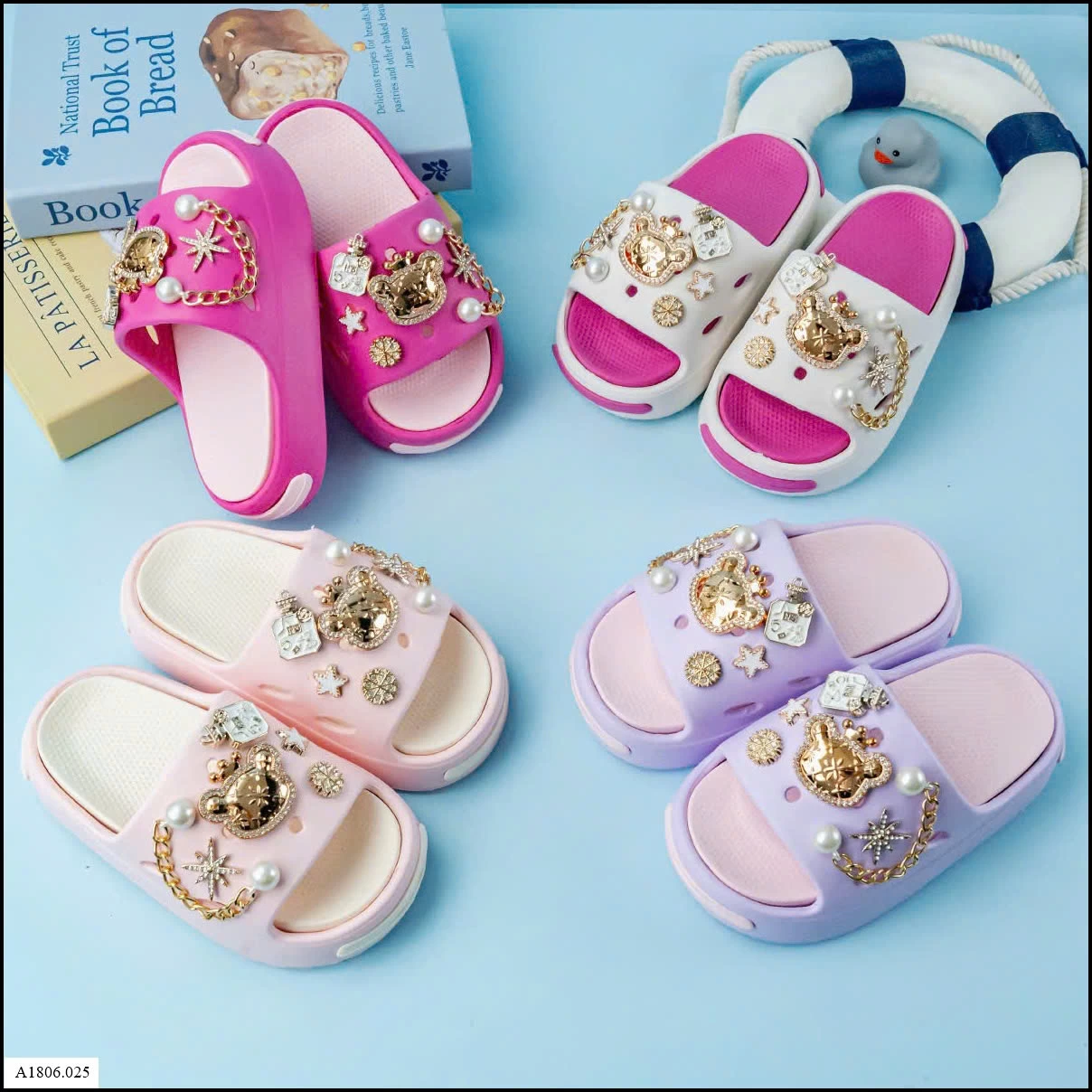 DÉP LÊ EVA CHARM ĐÁ Sỉ 85K