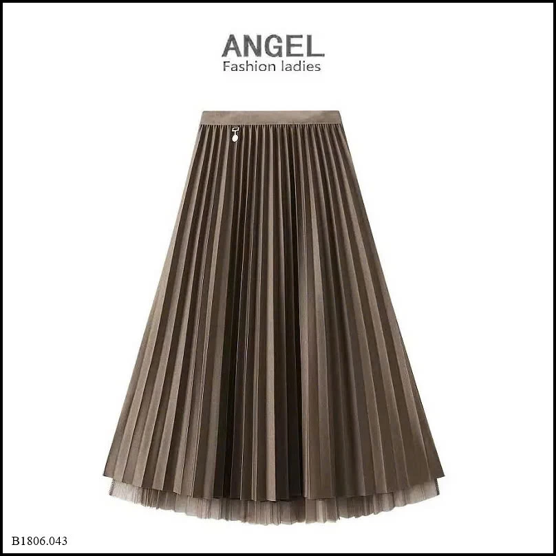 CHÂN VÁY XẾP LY NHÀ ANGEL  Sỉ 129K