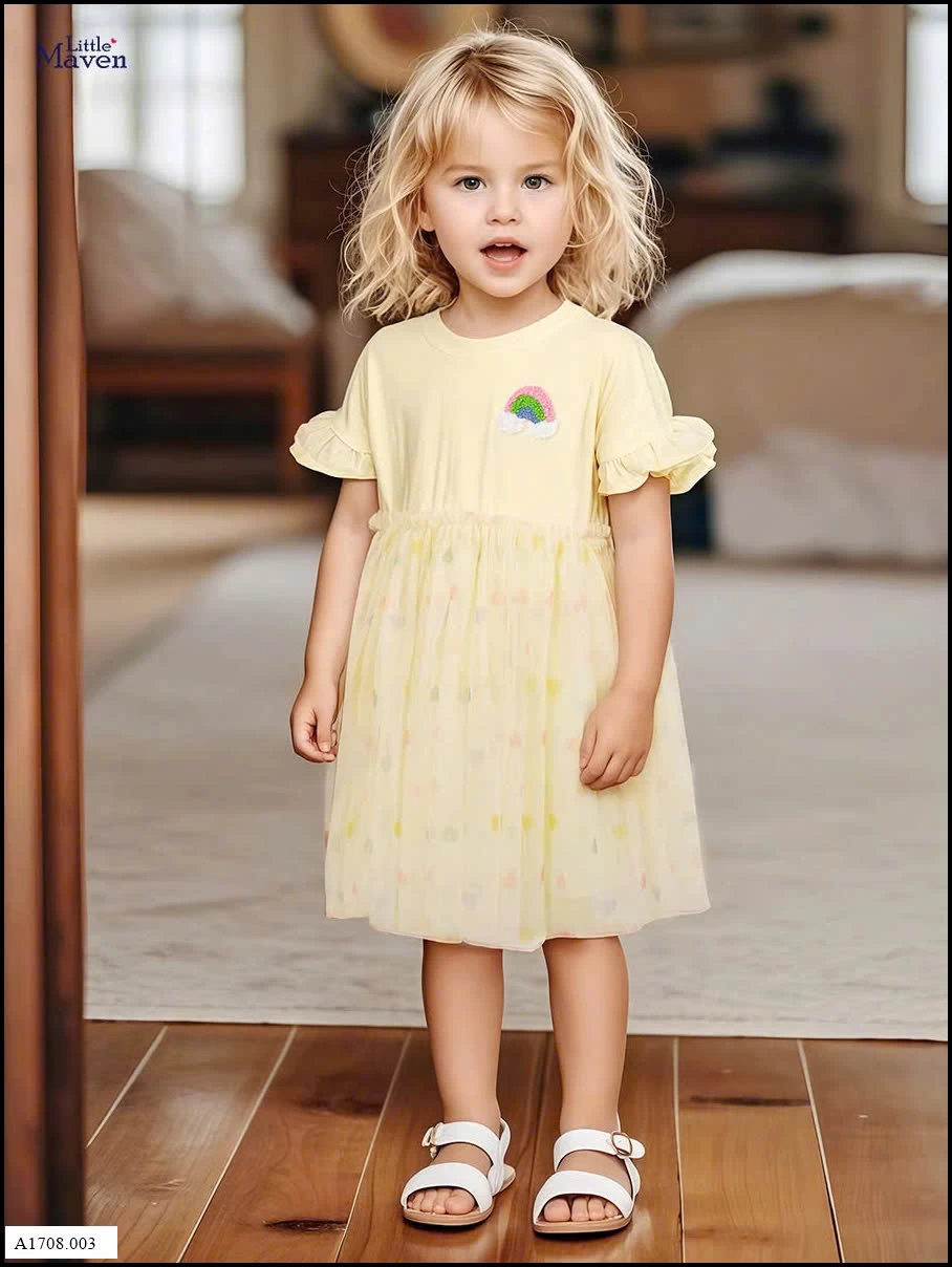 VÁY LITTLE MAVEN CHO BÉ GÁI Giá sỉ 124k
