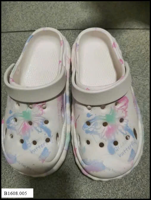 SỤC CROCS HOẠ TIẾT SẮC MÀU  Giá sỉ 69k
