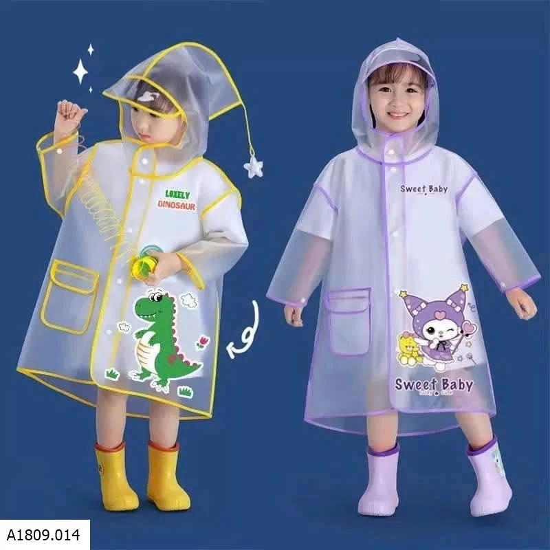 ÁO MƯA CHO BÉ   Giá sỉ 64k/1c 