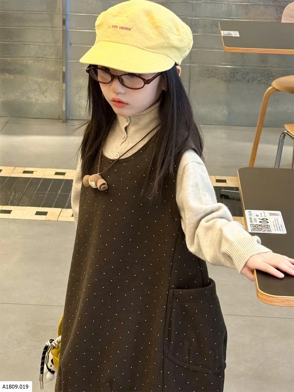 ÁO LEN CARDIGAN CỔ CAO   Giá sỉ 196k