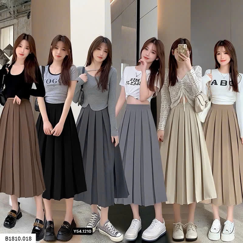 CHÂN VÁY MIDI CHO NỮ  Giá sỉ 155k