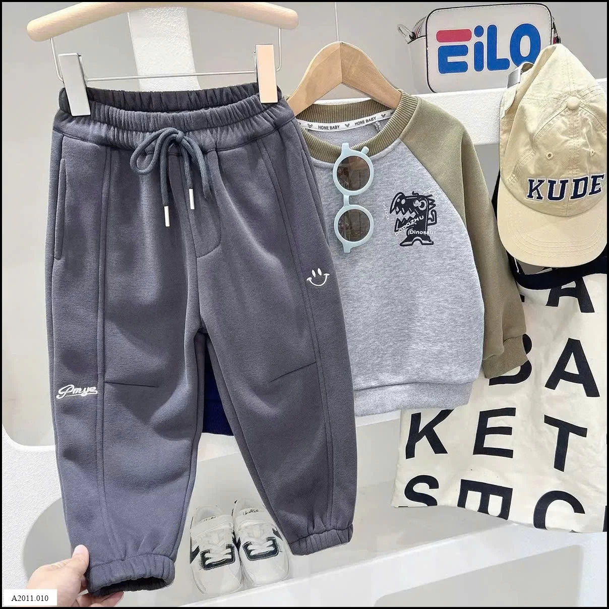 QUẦN NỈ LÓT LÔNG CHO BÉ TRAI HÃNG KACADY  Giá sỉ 135k