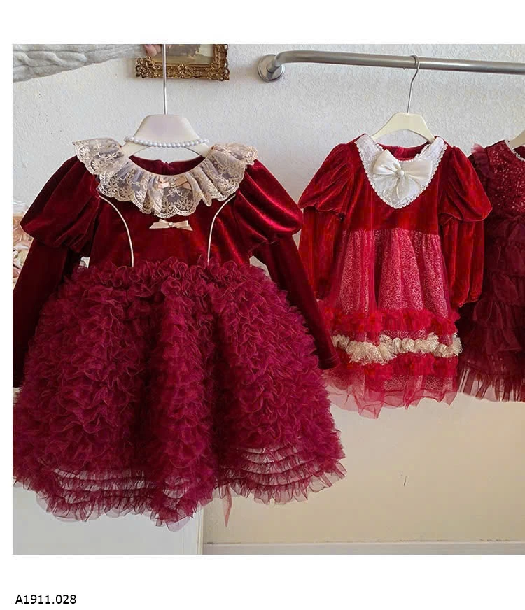 VÁY NHUNG TUTU BLUETOWN  Giá sỉ 305k